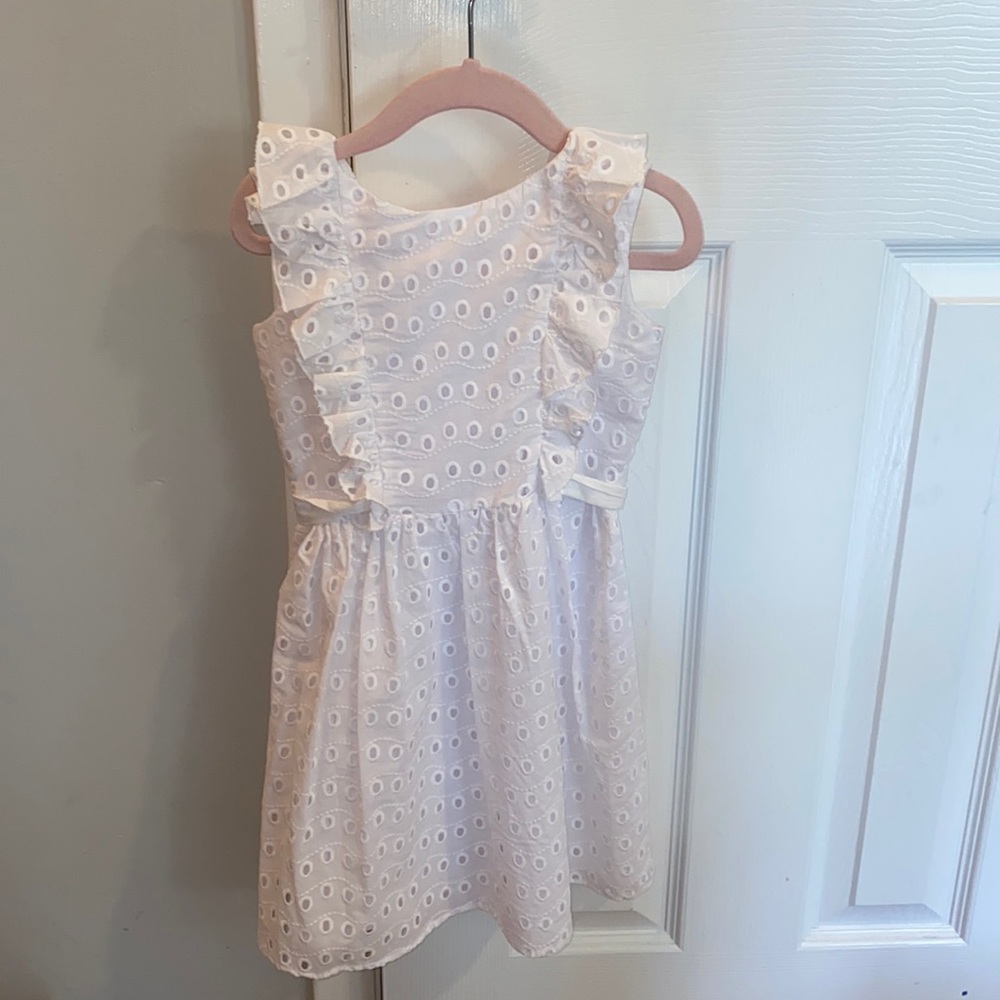 NWT Little Angels size 4T white eyelet dress